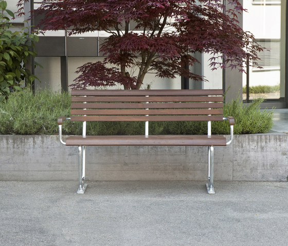 Landi Bench-Table-Bench | Table-seat combinations | BURRI