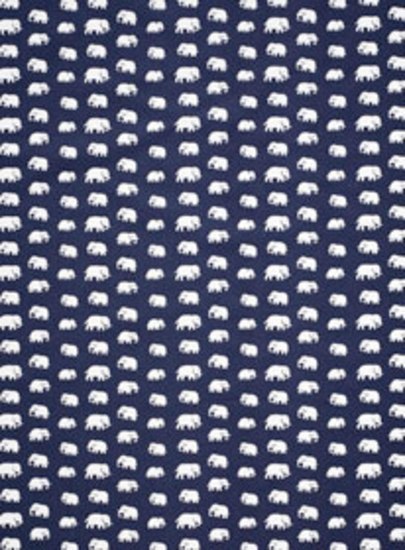 Elephant Linen blue | Drapery fabrics | Svenskt Tenn
