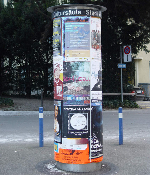 Small poster/advertising pillar | Terminal informativi | BURRI