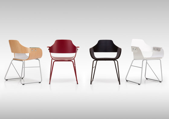 Showtime chair - sled base | Chaises | BD Barcelona