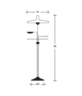 Arcibaldo | Clothes racks | Valenti