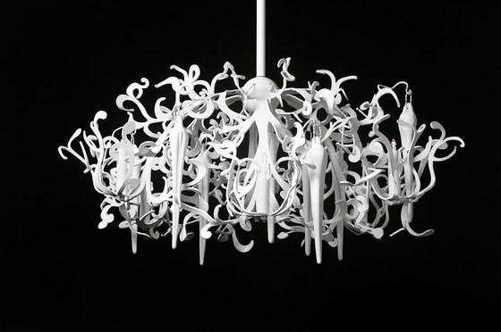 Flower Power chandelier | Kronleuchter | Brand van Egmond