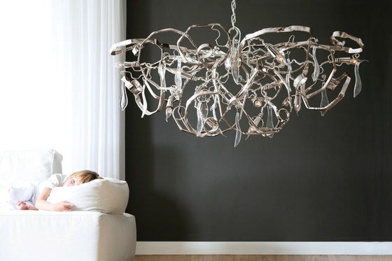 Delphinium ceiling lamp round | Ceiling lights | Brand van Egmond