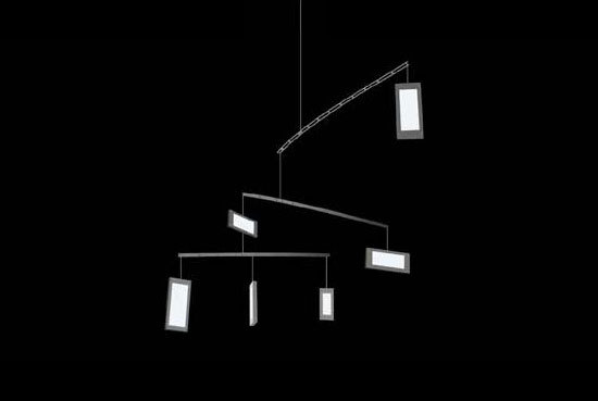 Light mobile [Prototype] | Suspended lights | Fontana
