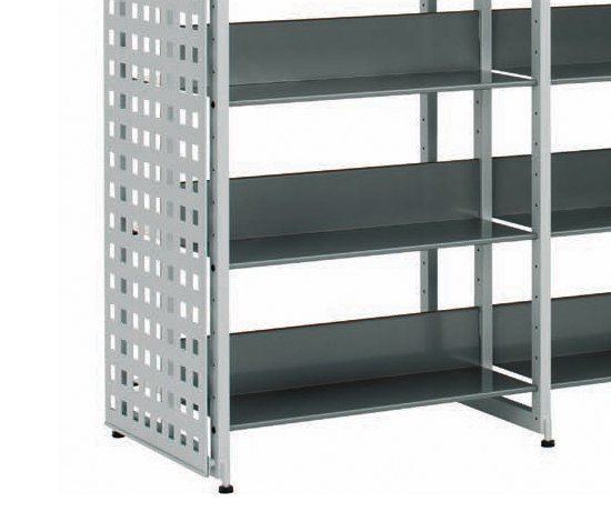 Littbus Perforated Steel / Single sided 374x1404 mm | Étagères | Lustrum