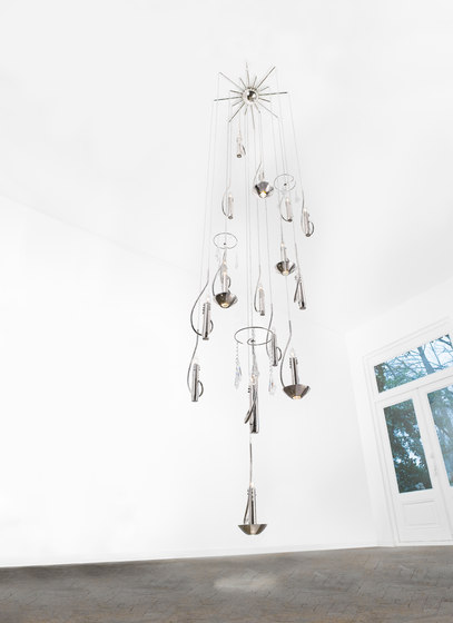 Floating Candles chandelier | Chandeliers | Brand van Egmond