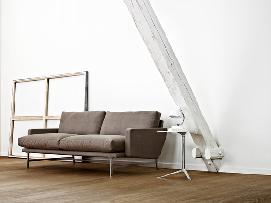 Lissoni Sofa™ | PL112S | Textile | Black steel base | Sofas | Fritz Hansen