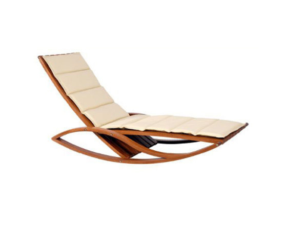 Zonza rocking chaise | Chaises longues | Schuster