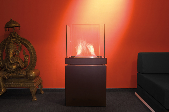 floor flame | Chimeneas sin humo | Radius Design