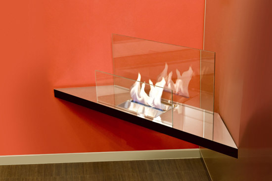 wall flame I | Rauchfreie Feuerstellen | Radius Design