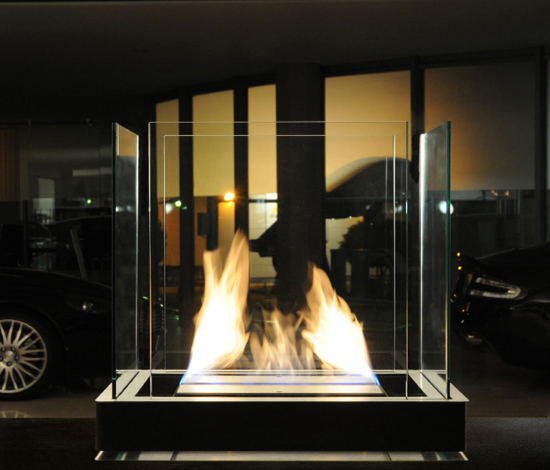 high flame | Cheminées sans conduit | Radius Design