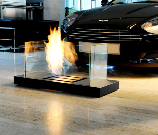 floor flame | Chimeneas sin humo | Radius Design