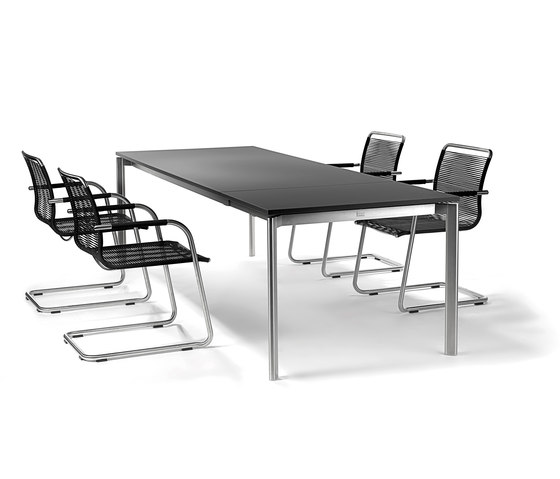 Swing front slide extension table | Mesas comedor | Fischer Möbel