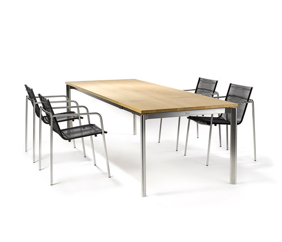 Swing front slide extension table | Dining tables | Fischer Möbel