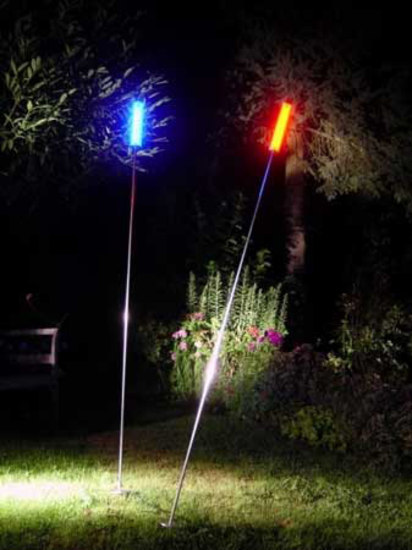 LED swinging lightpole outdoor | Outdoor floor-mounted lights | LFF Leuchten