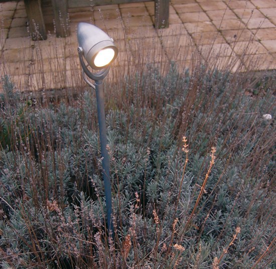 Bullet | Antique Brass with LED | Lampade outdoor pavimento | Royal Botania
