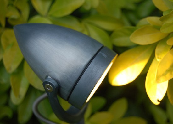Bullet | Antique Brass with LED | Lampade outdoor pavimento | Royal Botania