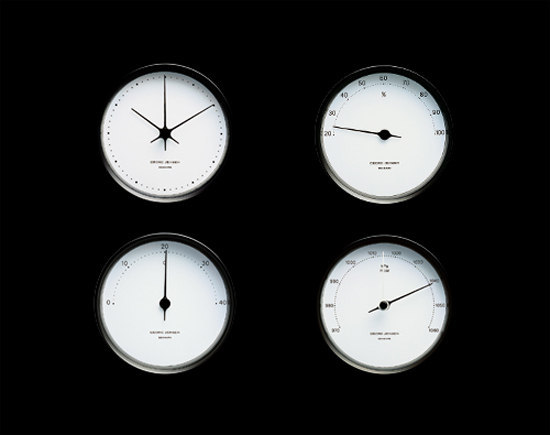 Koppel Clock Ø 10 cm | Orologi | Georg Jensen