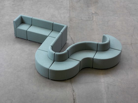 B-Bitz Bond with long back | Modular seating elements | Johanson Design