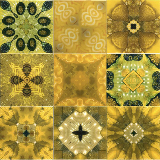 Yellow Glitz 4 | Baldosas de cerámica | Dominic Crinson