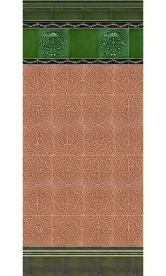 Art Nouveau wall tile F52.28 | Azulejos de pared | Golem GmbH