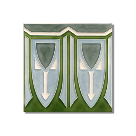 Art Nouveau wall tile F56 | Carrelage mural | Golem GmbH