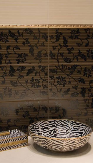 Ysatis Decor Brown 25x60 | Piastrelle pareti | Venus Ceramica