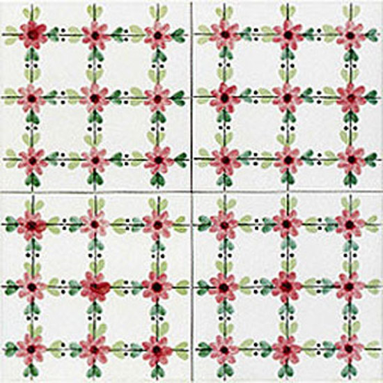 Campanule Rosa 20x20 | Wall tiles | Giovanni De Maio