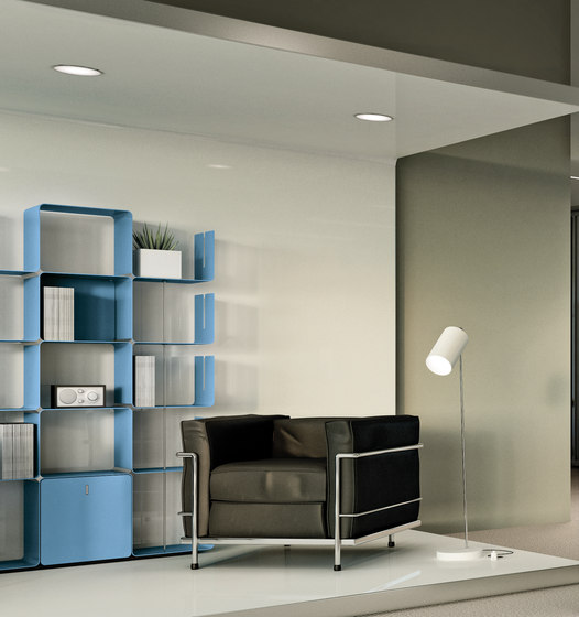 cWave | Bookcases with 3 drawers H 2223 mm | Regale | Dieffebi