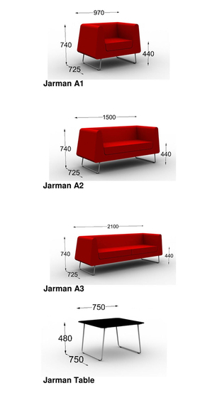 Jarman A1 | Poltrone | Inno
