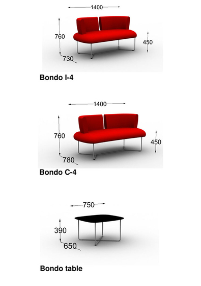 Bondo I-4 | Sofas | Inno