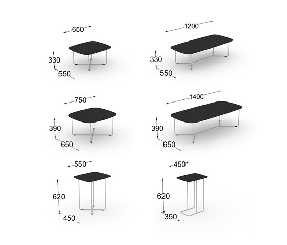 Bondo Table | Tavolini alti | Inno