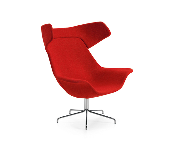 Oyster easy chair/footstool | Armchairs | OFFECCT
