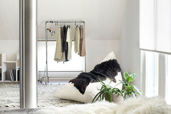My | Lounge Chair | stone-white | Pufs saco | Woodnotes