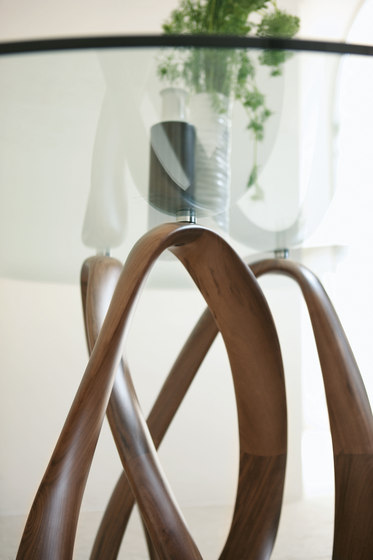 Infinity due basi piano legno - ovale | Tables de repas | Porada