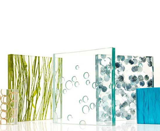 BUBBLE GLASS - Decorative glass from 3form Europe