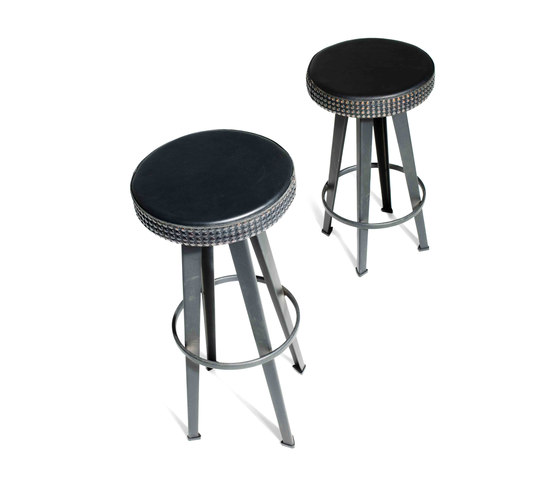 Stud Low stool | Barhocker | Diesel with Moroso