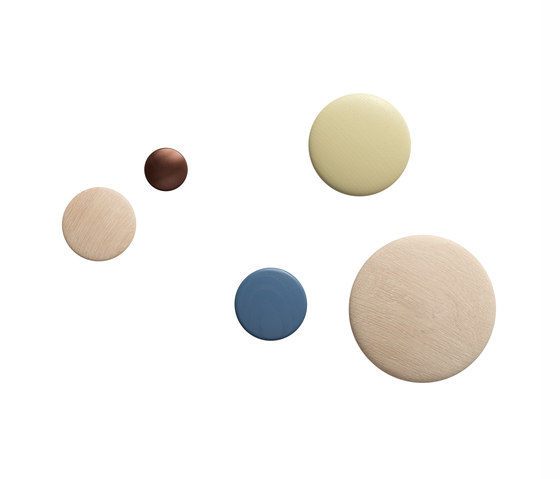The Dots Coat Hooks | Small | Ganchos simples | Muuto