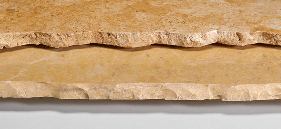 Travertino Dorato | Artificial stone tiles | Ariostea