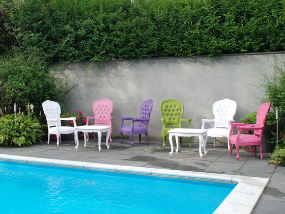 Plastic Fantastic dining chair armchair pink | Sillas | JSPR