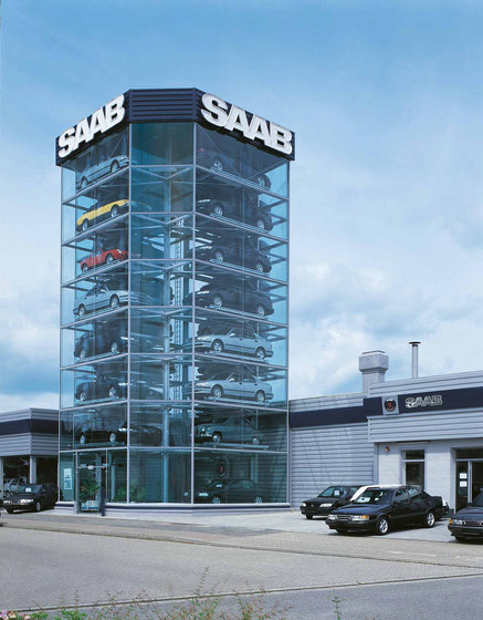 Car Display Tower | Fully automatic parking systems | Wöhr