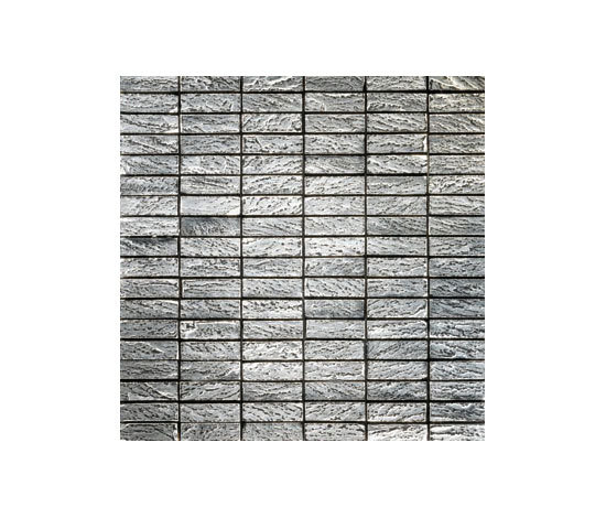 MOS/1,5x5 Slate Silver Mosaic | Mosaicos de piedra natural | Petra Antiqua srl