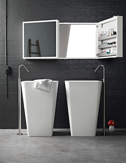 Mini Box Wall cabinet | Mirror cabinets | Kristalia