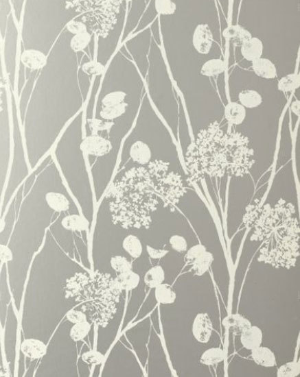 Moonpennies Black and Ivory wallcovering | Revestimientos de paredes / papeles pintados | F. Schumacher & Co.