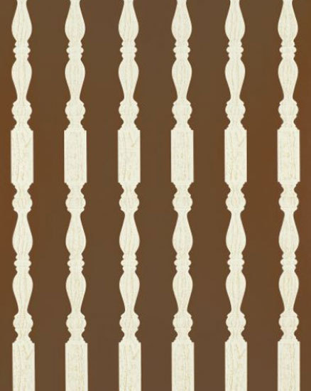 Balusters Jet wallcovering | Wall coverings / wallpapers | F. Schumacher & Co.