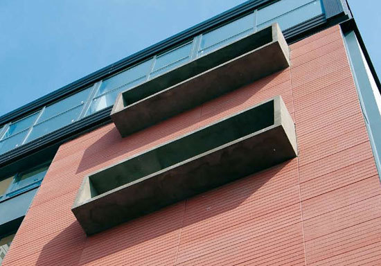 PIZ colour Ro/4 smooth | Concrete panels | PIZ s.r.l.