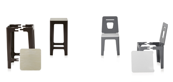 Klik-It Stool | Bar stools | componenti