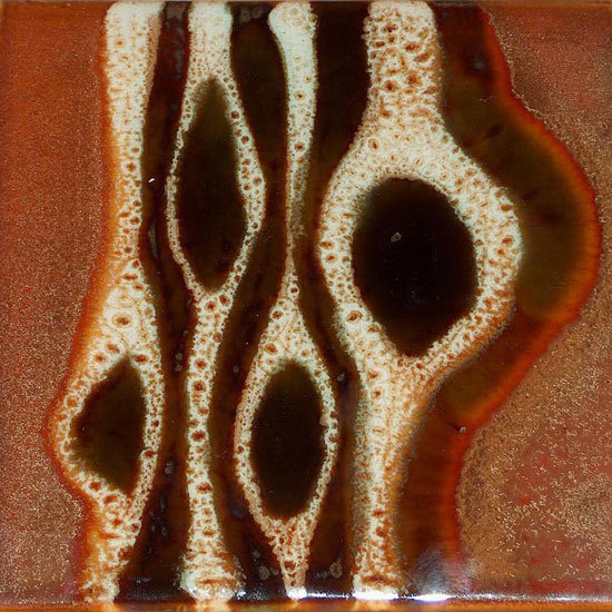 Treeform 1 glazed tile | Keramik Fliesen | Royce Wood