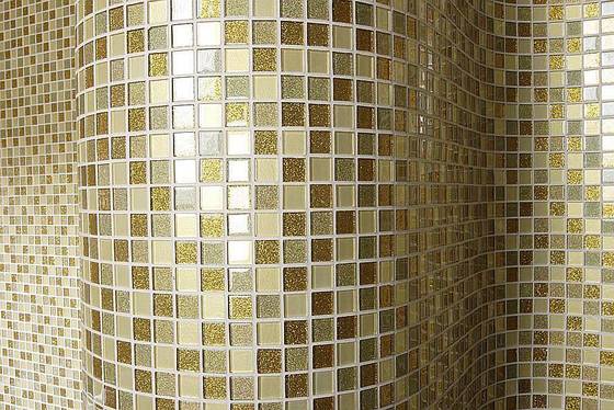 233G Oro Mix 2,3x2,3 cm | Glas Mosaike | VITREX S.r.l.