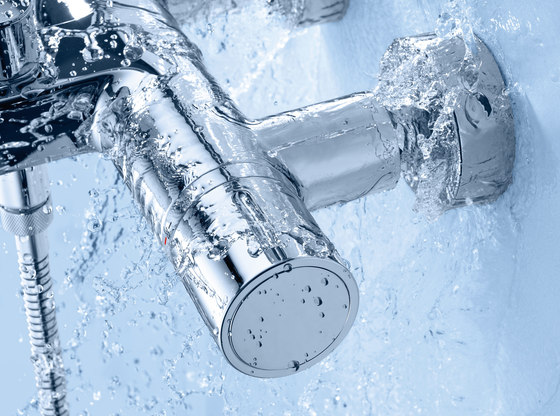 Grohtherm 1000 Cosmopolitan Thermostat shower mixer 1/2" | Grifería para duchas | GROHE